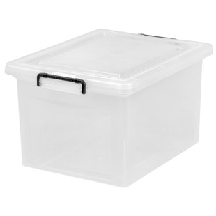 Plastic discount file totes